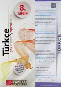 8. Sınıf Türkçe Yaprak Test (Karekod Video Çözümlü)