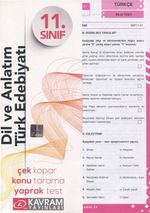11. Sınıf Dil ve Anlatım Türk Edebiyatı Yaprak Testi