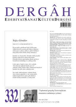 Dergah Edebiyat Sanat Kültür Dergisi Sayı 332 Ekim 2017
