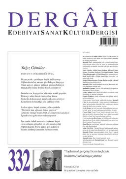 Dergah Edebiyat Sanat Kültür Dergisi Sayı 332 Ekim 2017