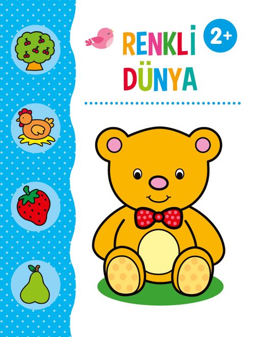 Renkli  Dünya Boyama Kitabı (2+ Yaş)