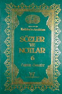 Sözler ve Notlar 6.Cilt