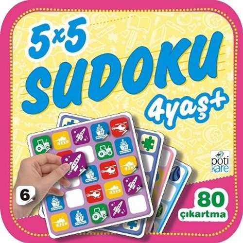 5x5 Sudoku 6 (4 Yaş+)