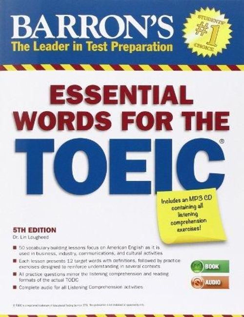 Barron's Essential Words for the TOEIC with MP3 CD 5th Edition