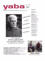 Yaba Edebiyat Sayı:105 Ekim-Kasım-Aralık 2017