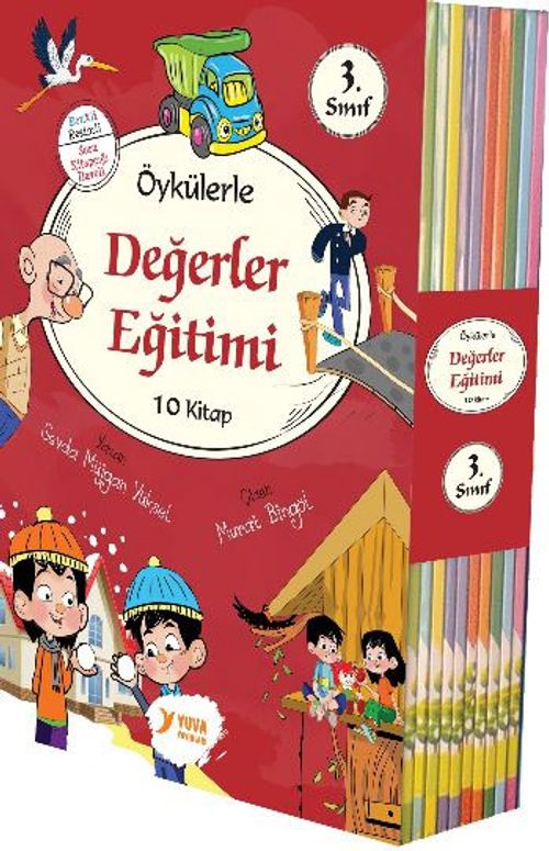 3. Sınıf Öykülerle Değerler Eğitimi (10 Kitap)