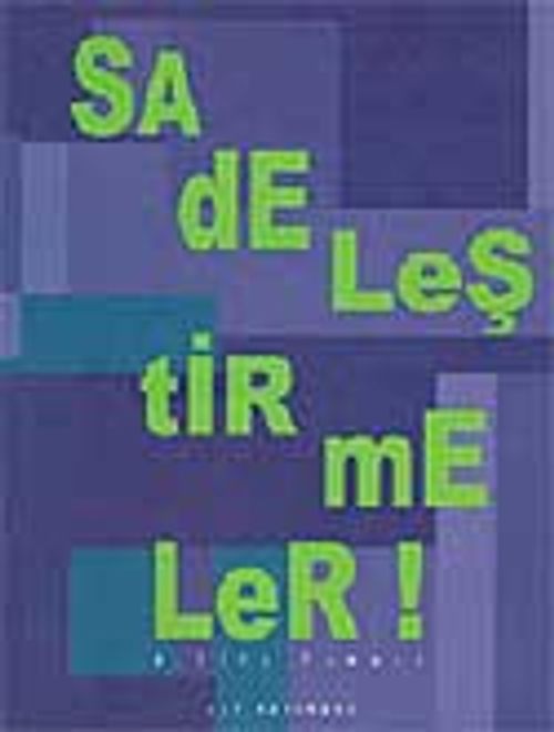 Sadeleştirmeler