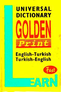 Golden Print Cep Sözlüğü / English-Turkish / Turkish-English (Plastik Kapak)