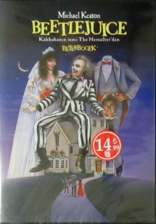 Beetlejuice - Beterböcek (Dvd)