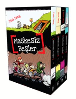 Maskesiz Beşler Serisi Kutulu Set (4 Kitap)