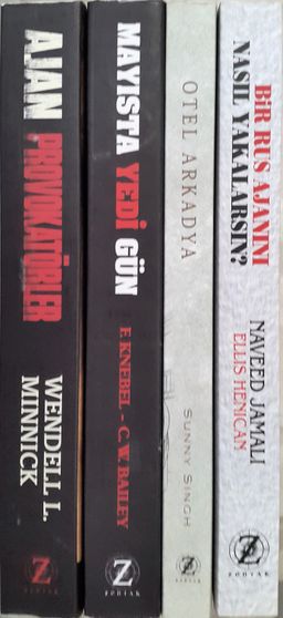 Ajan Romanları ve Aksiyon Seti (4 Kitap)