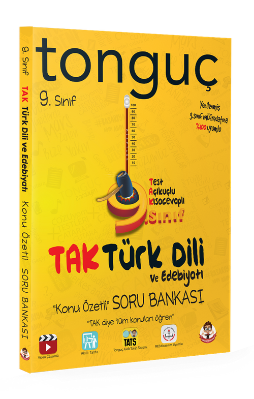 9. Sınıf Tak Türk Dili Ve Edebiyatı Konu Özetli Soru Bankası 