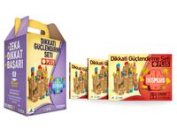 Dikkati Güçlendirme Seti Plus 5 Yaş (3 Kitap)