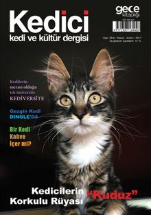 Kedici Kedi ve Kültür Dergisi Sayı:1 Ekim-Kasım-Aralık 2017