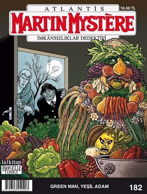 Martin Mystere Sayı: 182 / Green Man Yeşil Adam