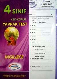 4. Sınıf Yaprak Test İngilizce
