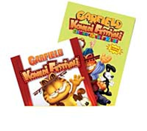 Garfield Komedi Festivali Set (2 Kitap+Poster Hediyeli)