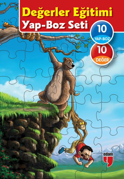 Değerler Eğitimi Yap-Boz Serisi (10 Adet-Yap-boz)