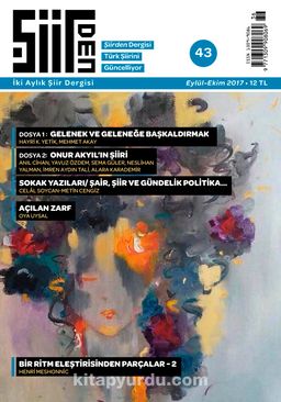 Şiirden İki Aylık Şiir Dergisi Sayı:43 Eylül-Ekim 2017