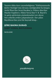Şiire Bakma Durağı