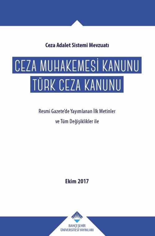 Ceza Muhakemesi Kanunu Türk Ceza Kanunu