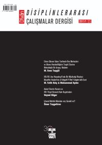 Divan Disiplinlerarası Çalışmalar Dergisi Sayı:42 Cilt 22 Yıl: 2017/1