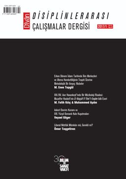 Divan Disiplinlerarası Çalışmalar Dergisi Sayı:42 Cilt 22 Yıl: 2017/1