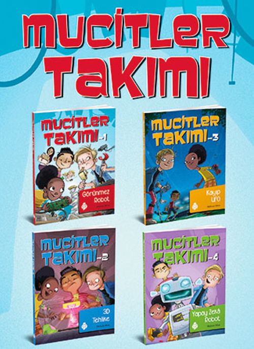 Mucitler Takımı Seti (4 Kitap)