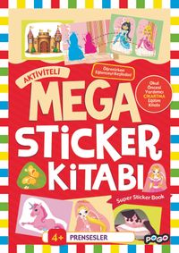 Mega Sticker Kitabı / Prensesler
