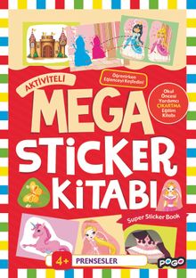 Mega Sticker Kitabı / Prensesler