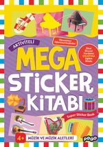 Aktiviteli Mega Sticker Kitabı / Müzik ve Müzik Aletleri