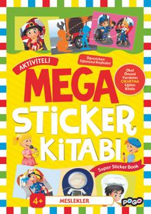 Aktiviteli Mega Sticker / Meslekler
