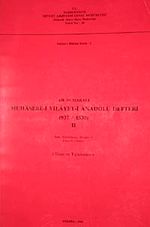 438 Numaralı Muhasebe-i Vilayeti Anadolu Defteri (937-1530) II Dizin ve Tıpkıbasım
