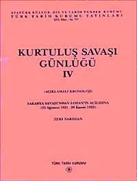 Kurtuluş Savaşı Günlüğü- IV