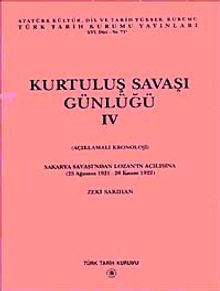 Kurtuluş Savaşı Günlüğü- IV