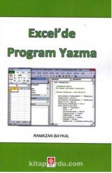 Excel'de Program Yazma - Ramazan Baykal