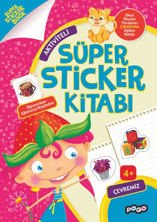 Aktiviteli Süper Sticker Kitabı / Çevremiz