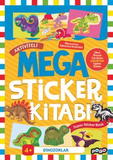 Aktiviteli Mega Sticker / Dinozorlar