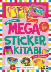 Aktiviteli Mega Sticker / Eşyalar ve Giysiler