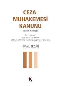 Ceza Muhakemesi Kanunu ve İlgili Mevzuat (Cep Boy)        