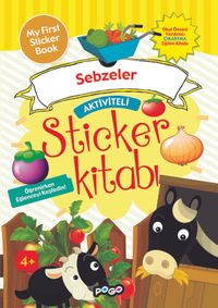 Aktiviteli Sticker Kitabı / Sebzeler