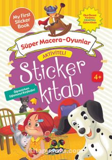 Aktiviteli Sticker Kitabı / Süper Macera - Oyunlar