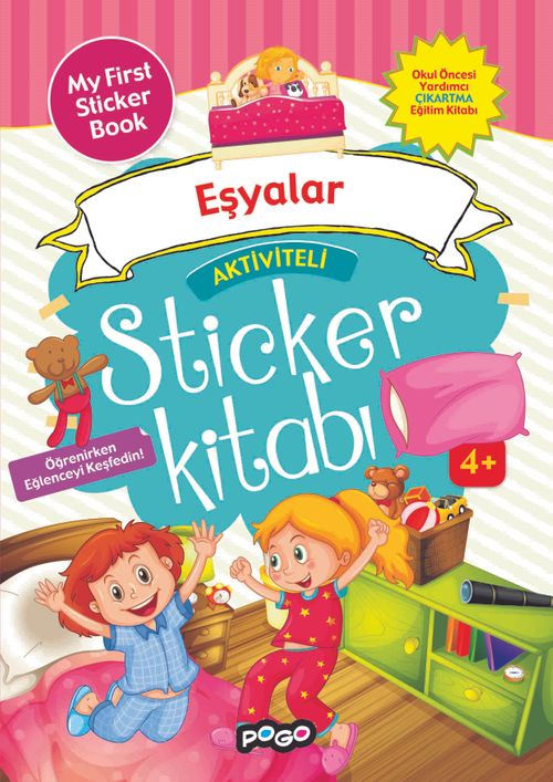 Aktiviteli Sticker Kitabı / Eşyalar