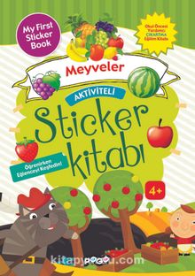 Aktiviteli Sticker Kitabı / Meyveler