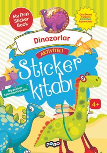 Aktiviteli Sticker Kitabı / Dinozorlar