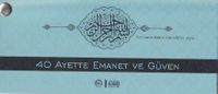 40 Ayette Emanet ve Güven (Kartela)