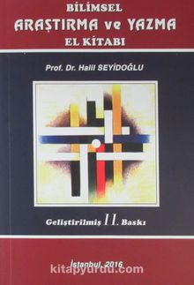 Bilimsel Araştırma ve Yazma El Kitabı - Prof. Dr. Halil Seyidoğlu