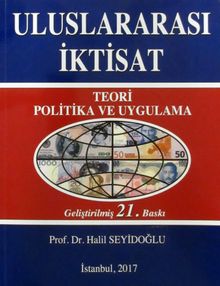 Uluslararası İktisat & Teori Politika ve Uygulama