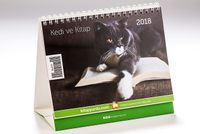 2018 Kitapyurdu Masa Takvimi (Kediler)