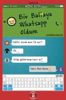 Bir Baltaya Whatsapp Oldum